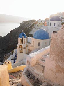 Caldera in Santorini